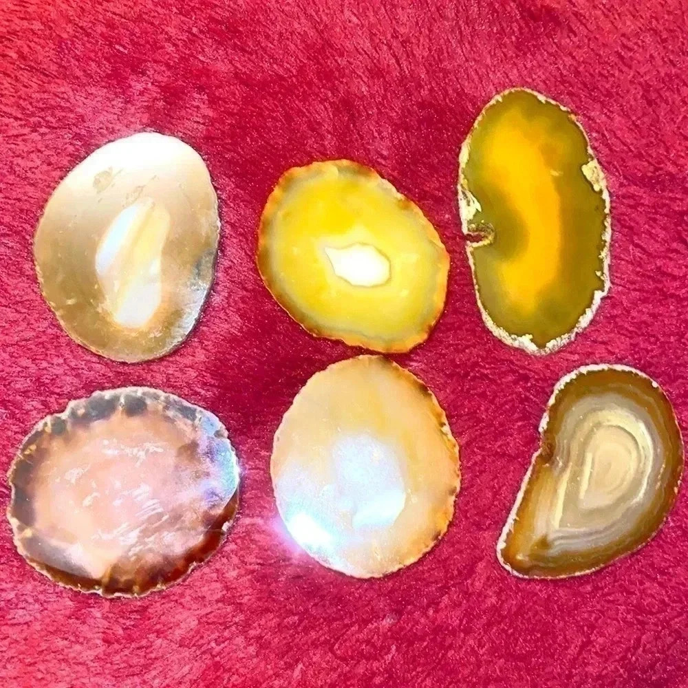 Bundle of 6 Stones For Jewelry Presentation or for the Crafting